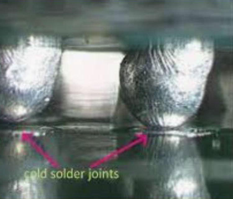 BGA Cold Solder Joints